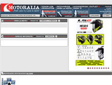 Tablet Screenshot of motoralia.es